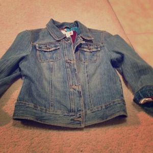 Hollister size M jean jacket