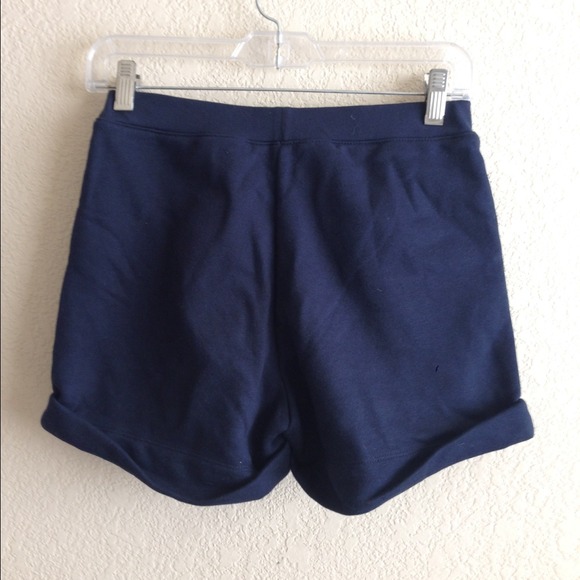 Lands'End High Waisted Cotton Shorts - Picture 2 of 3