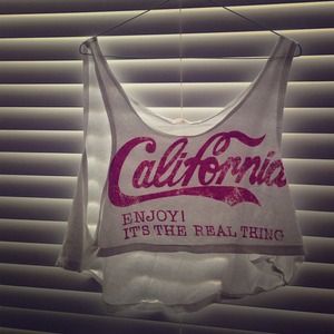 Cute California crop top