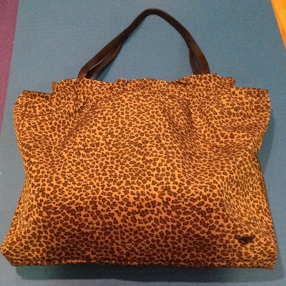 Bottega Veneta Leopard Print Tote Bag