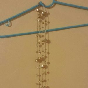 Yellow long necklace