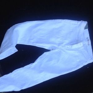 J Brand Ava Zip Skinny Capri