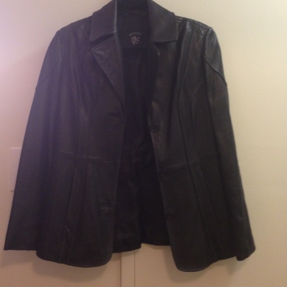 Leather jacket