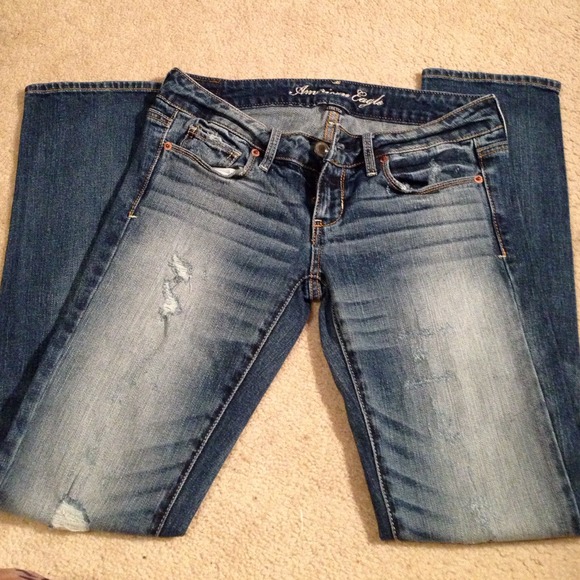 American eagle jeans size 4 regular - Picture 1 of 3