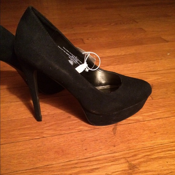 Black heels