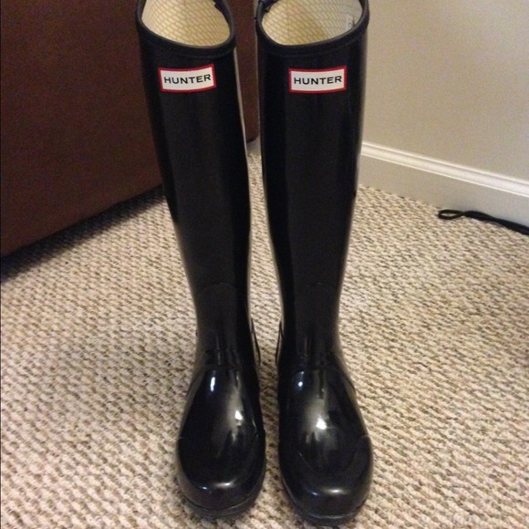 AUTHENTIC black regent hunter riding boots!