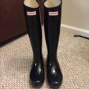 AUTHENTIC black regent hunter riding boots!
