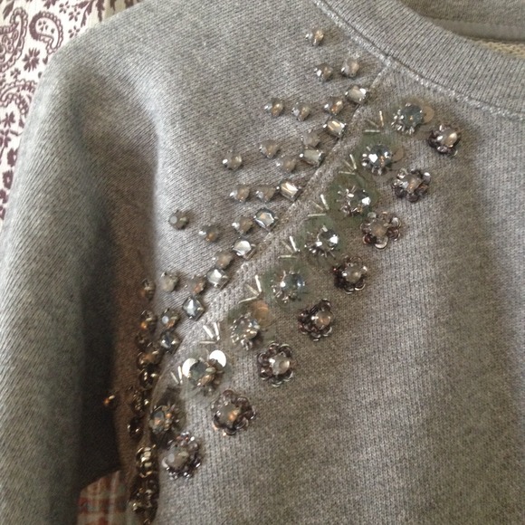 ❌NOT Available❌Jeweled raglan sweatshirt - Picture 3 of 4