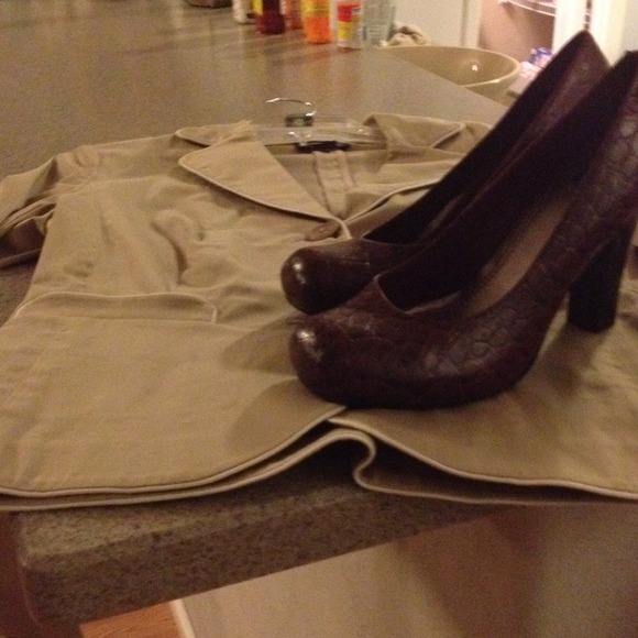 Anne Taylor  jacket and shoes