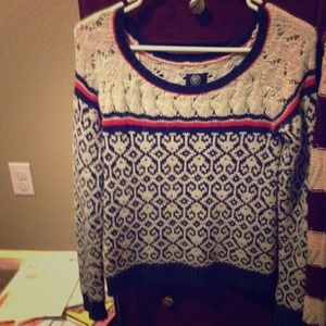 American Eagle woven sweater
