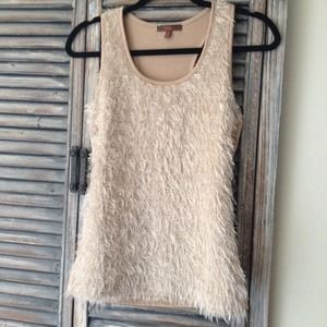 Fur Like Tank Top
