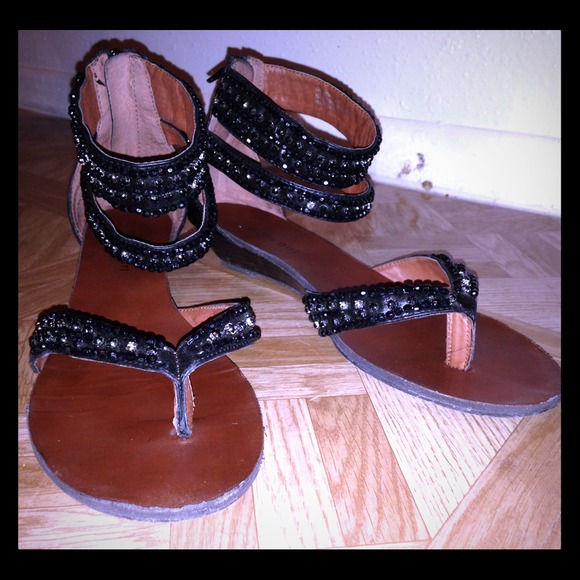 Madden Girl Shoes - 🚫sold  Rhinestone Gladiator Sandals