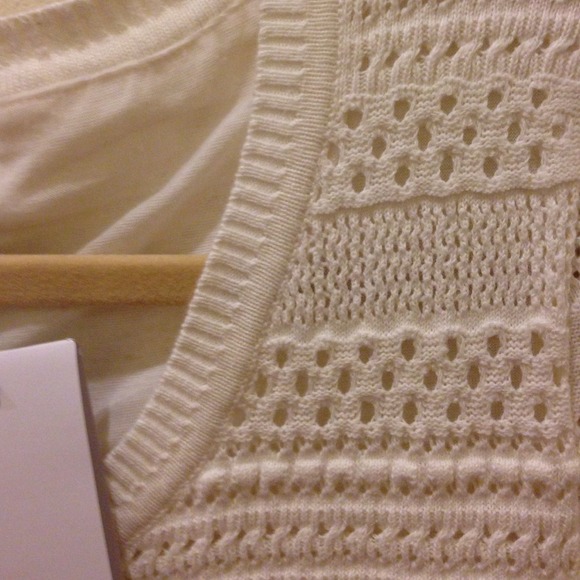 MNG by Mango off white sweater dress - Picture 3 of 3