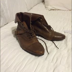 UO cute brown boots! On hold!