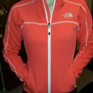 Bundle Sold. Orange north face Nike zip up and VS