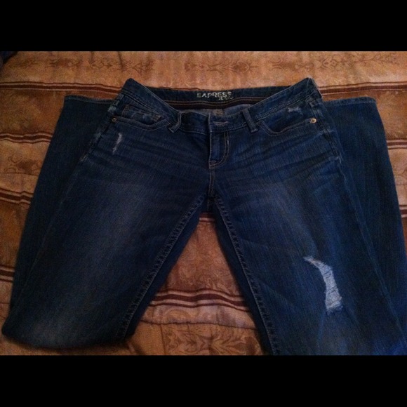 Express skinnies