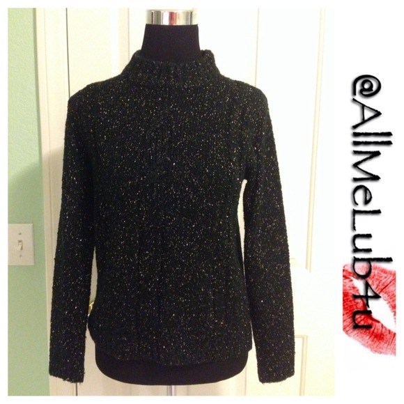 Black and Gold Sweater