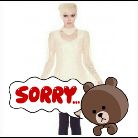 Lace UNIF Dress NWOT ?? TRADED