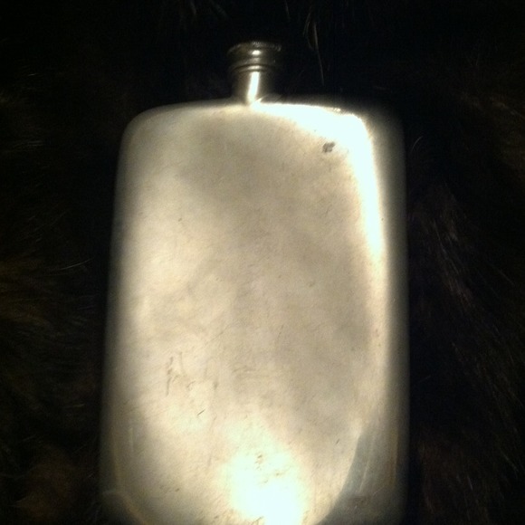 Antique Abercrombie & Fitch Silver Flask - Picture 3 of 4
