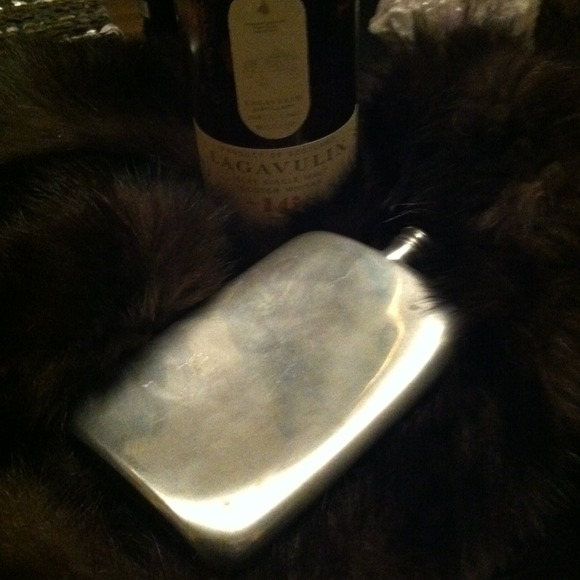 Antique Abercrombie & Fitch Silver Flask - Picture 4 of 4