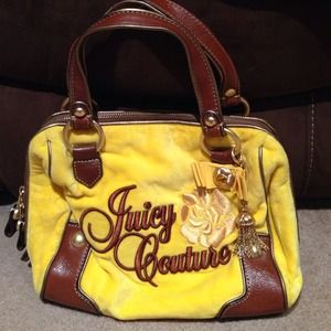 Yellow Juicy Couture Handbag