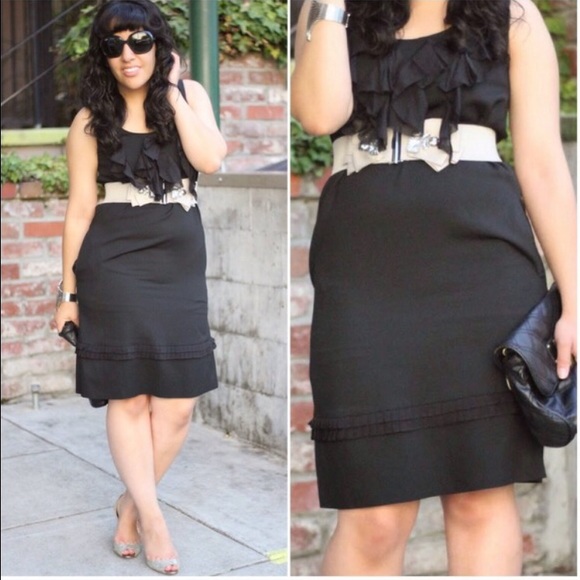 Diane von Furstenberg DVF Demeta Black Shift Dress - Picture 2 of 7