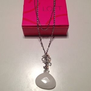 BUNDLE - Ann Taylor Necklace and Swarovski purse