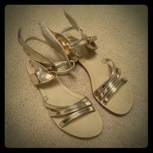 Gold Ancient Wing Sandal