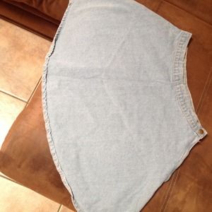 American Apparel Denim Circle Skirt