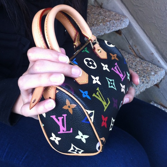*RARE* Mini Multicolore Louis Vuitton Speedy - Picture 4 of 4