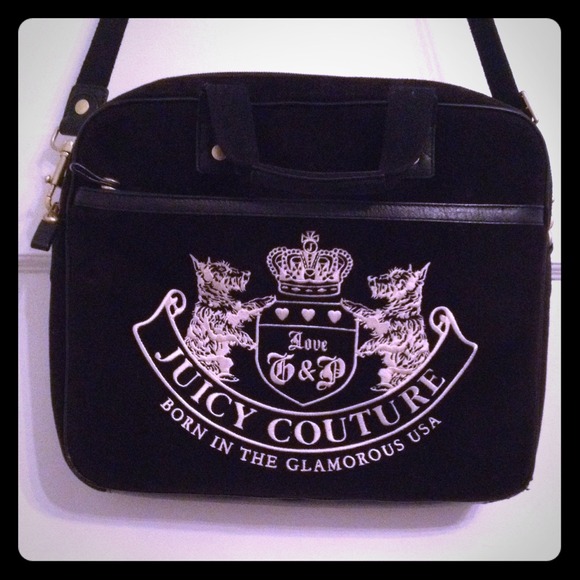 Juicy Couture laptop bag!