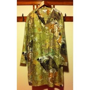 🌙Buttoned Silk Blouse🌙