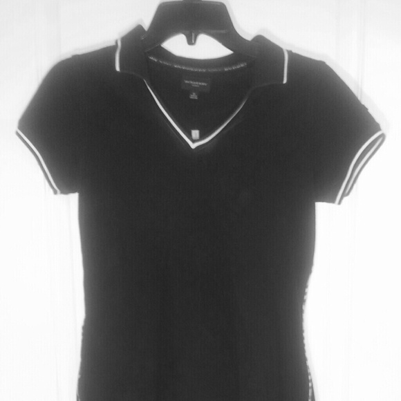 Authentic Black Burberry Polo Dress