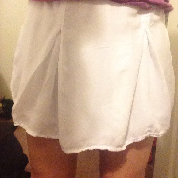 White kaitlee skirt
