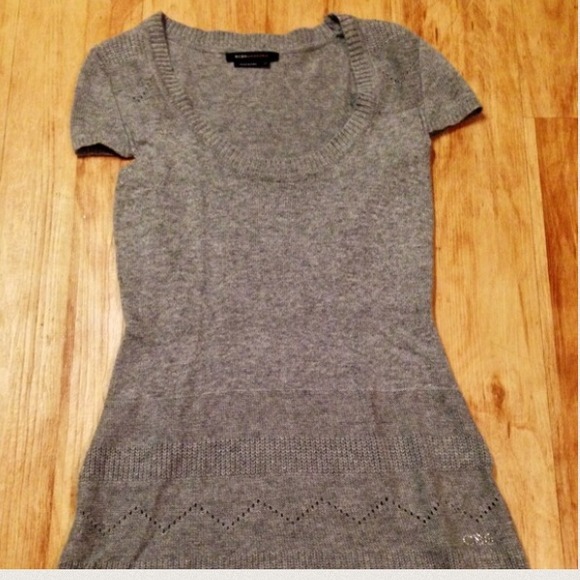 NWOT BCBG Short Sleeved Sweater Dress - Picture 3 of 4