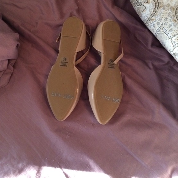 Shoes - Nude ankle strap flats Shoes - Nude ankle strap flats