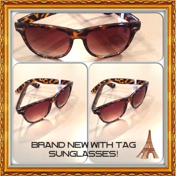 Accessories - Brand New With Tag Animal Print Sunglasses.