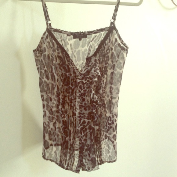Guess Leopard Top