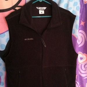 Men's Columbia fleece vest