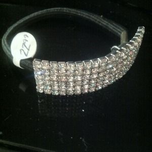 Jeweled hair tie,