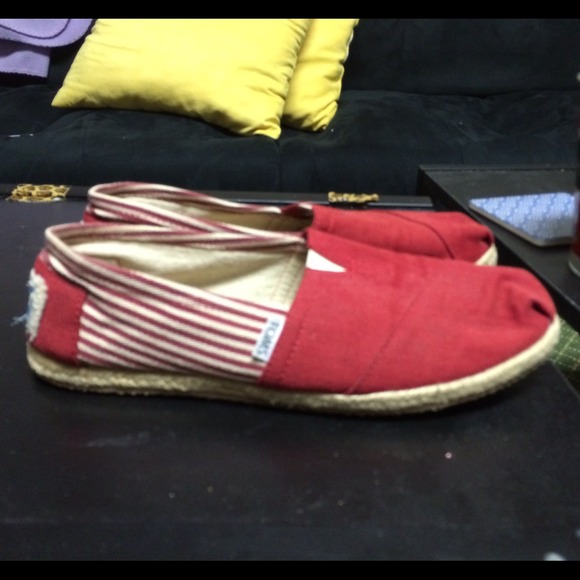 TOMS - University Red Rope Sole - Picture 4 of 4