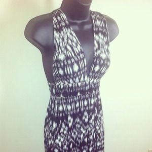 AQUA MAXI DRESS NWT
