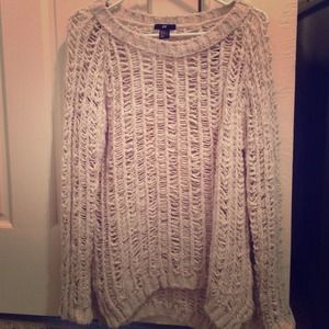 Gently used oversize sweater