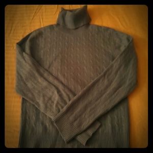 100% cashmere turtleneck