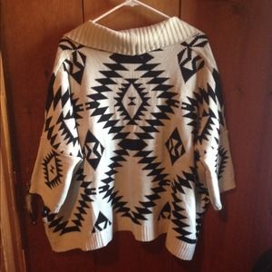 Tribal Aztec Cardigan, NWOT