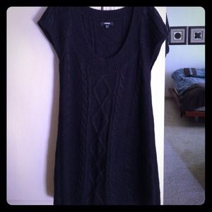 Black knitted Express Dress