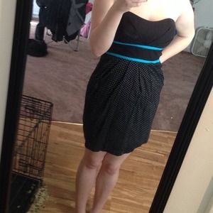 Strapless dress