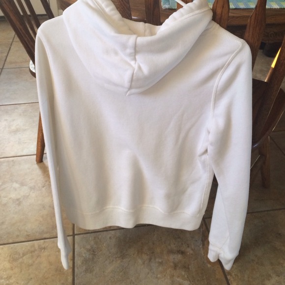White hollister hoodie - Picture 2 of 3