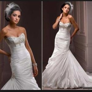 Maggie Sottero Wedding Dress Adeline Marie sz8