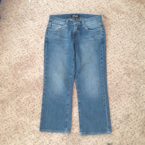 Dungarees classic rider crop "Lucky Brand Jeans"(: